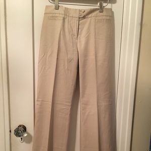 Ann Taylor Tan Pants; Sz 0